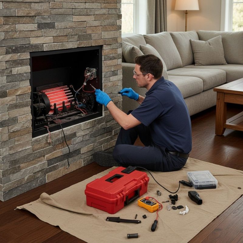 Wood Burning Fireplace Repair