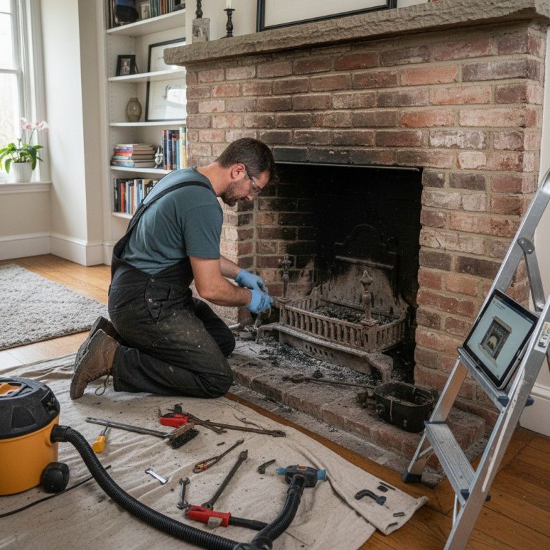 Wood Burning Fireplace Repair