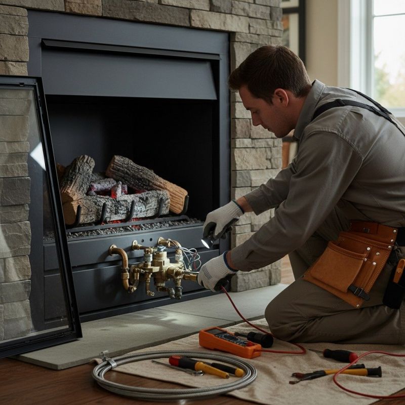 Wood Burning Fireplace Repair