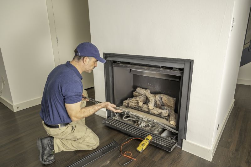 Products For Wood Burning Fireplace Repairs in use